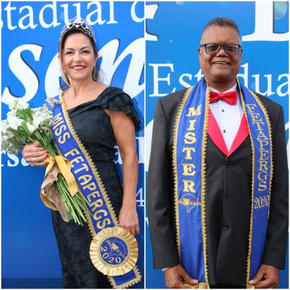 Vencedores do concurso de Miss e Mister FETAPERGS 2020 comentam sobre a vida durante a pandemia