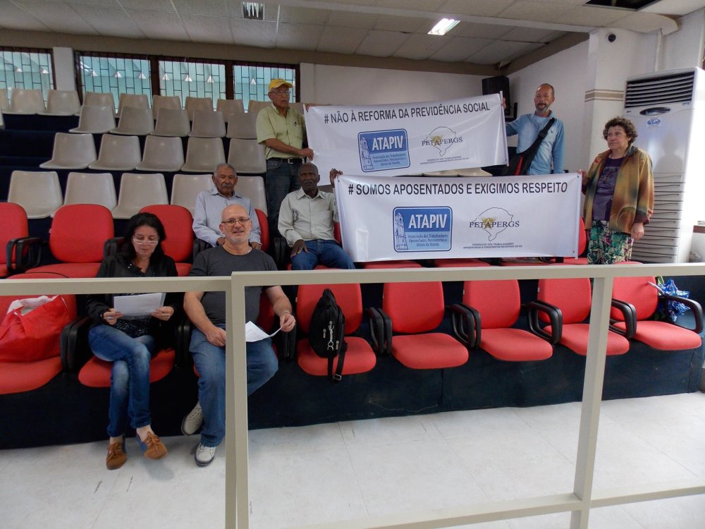ATAPIV de Viamão entrega carta reivindicatória na Prefeitura e Câmara do Vereadores de Viamão